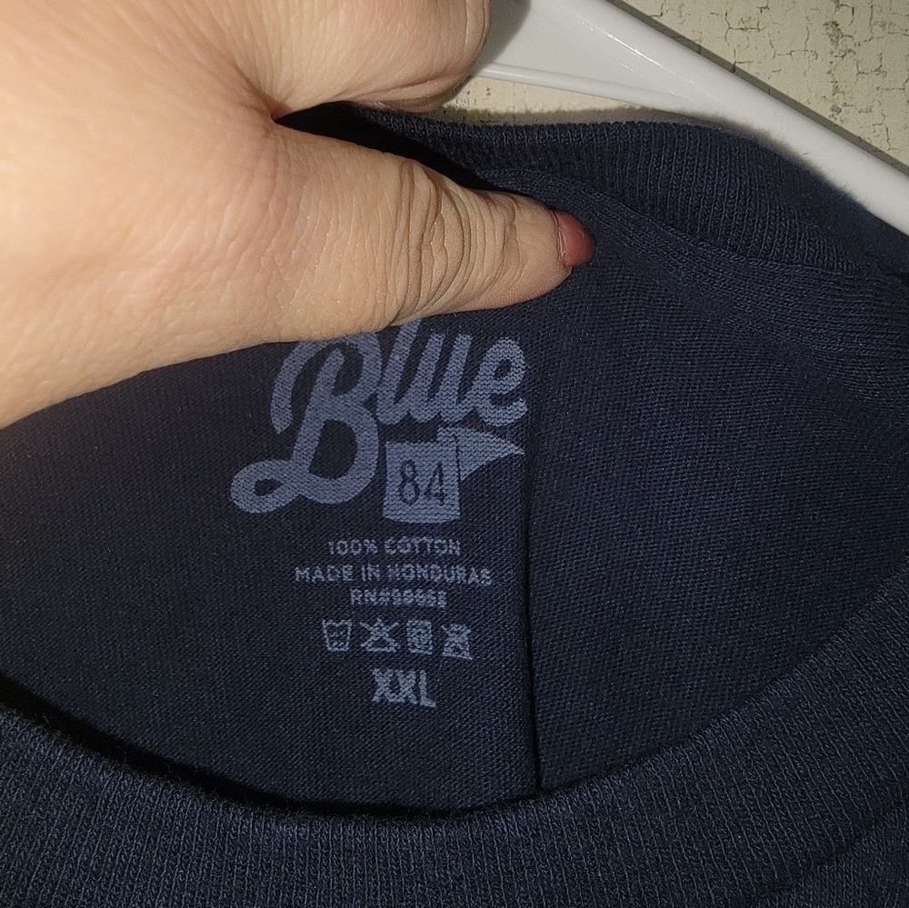 Blue 84 Mens Plus Size Michigan National Champions Tshirt - Picture 3 of 4